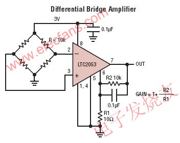 高精准度仪表放大器LTC2053,第2张