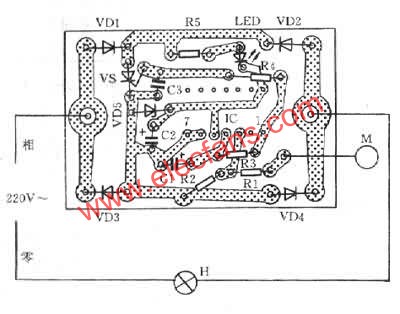 触摸式延时开关制作附PCB原图,第3张