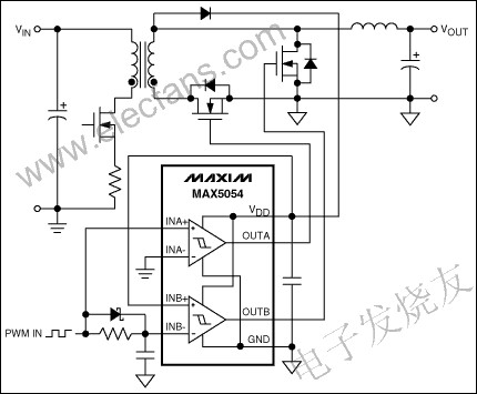 MAX5054-MAX5057双、高速MOSFET驱动器,第2张