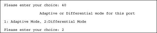 How to make the DS34S132 TDM-o,Figure 9. Selecting Differential Clock Recovery mode in interface configuration.,第10张