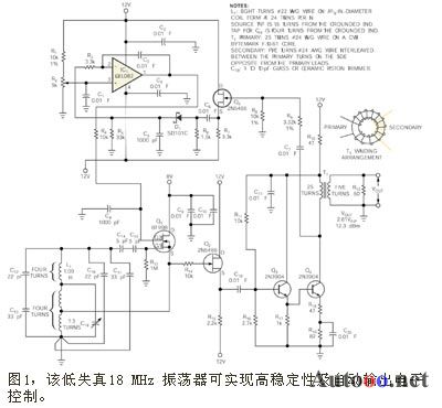 自动电平控制正弦波18MHz稳定振荡器的设计,第2张