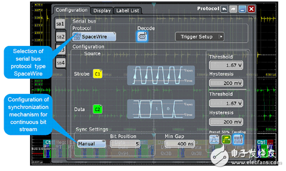 使用R&S RTORTE示波器轻松完成SpaceWire总线系统的设计、验证和调试,第2张