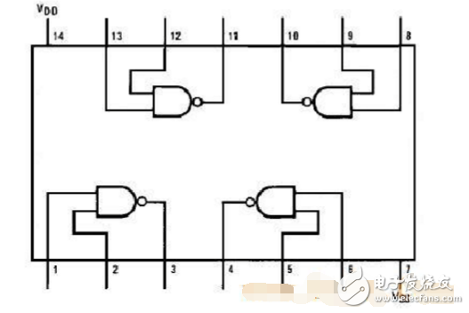 基于cd4011制作互锁开关电路,基于cd4011制作互锁开关电路,第3张