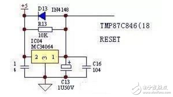 单片机复位电路原理图及分析,单片机复位电路原理图及分析,第2张