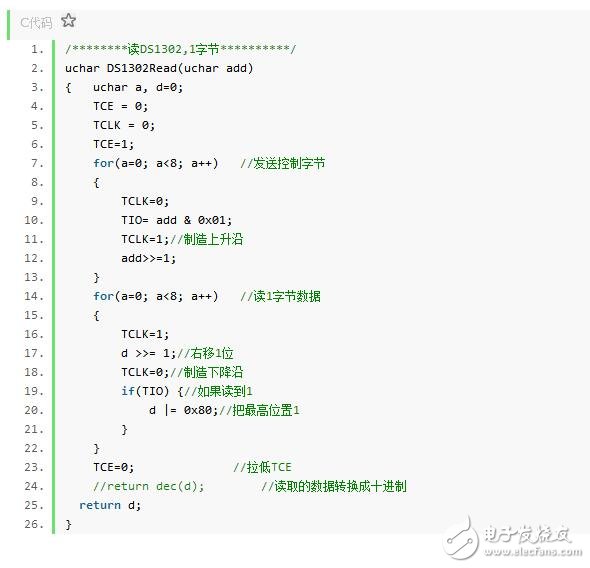 ds1302与单片机的连接，51单片机 *** 作ds1302流程展示,ds1302与单片机的连接，51单片机 *** 作ds1302流程展示,第6张