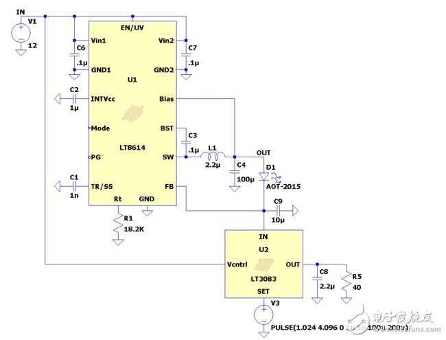 混合宽调光比线性 LED 电流控制器—电路精选（2）,第3张