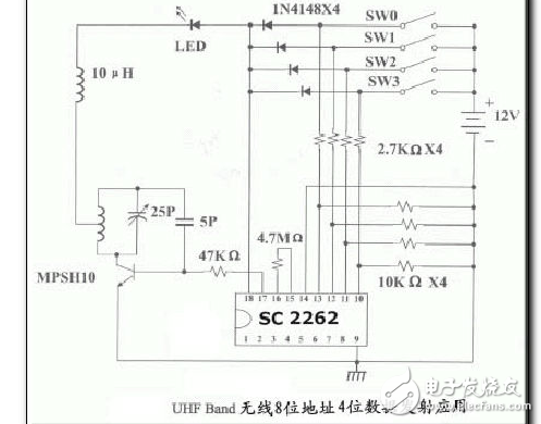 pt2262管脚及功能介绍,pt2262管脚及功能介绍,第3张