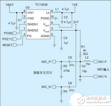 高集成智能蓝牙耳机电源电路（附电路参考图）,高集成智能蓝牙耳机电源电路（附电路参考图）,第2张