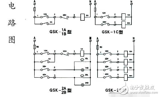 浮球开关水位控制器电路图分析,浮球开关水位控制器电路图分析 ,第3张