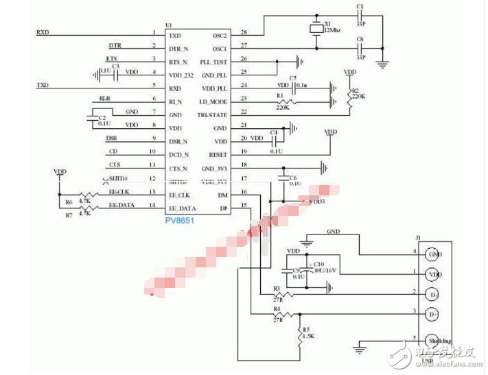 pl2303电路图,pl2303应用电路图解,第7张