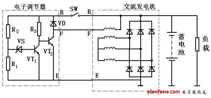 电子调节器基本电路,电子调节器基本电路,第2张