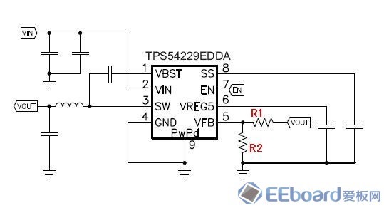 基于TPS54229E设计的12V转5V电源设计(实物测试),基于TPS54229E设计的12V转5V电源设计(实物测试),第2张