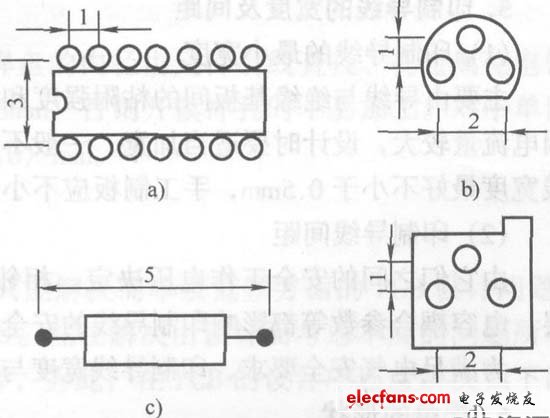protel设计之元器件的间距与安装尺寸,第2张
