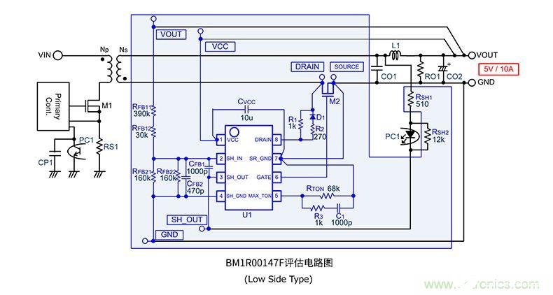 将二次侧二极管整流改为同步整流方式来改善效率的应用设计,第3张