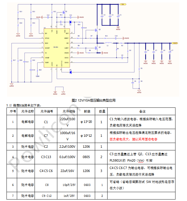 100V,30A 高压大电流同步PWM降压DC-DC,第7张