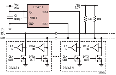 上升时间加速LTC4311的作用及性能分析,上升时间加速LTC4311的作用及性能分析,第2张