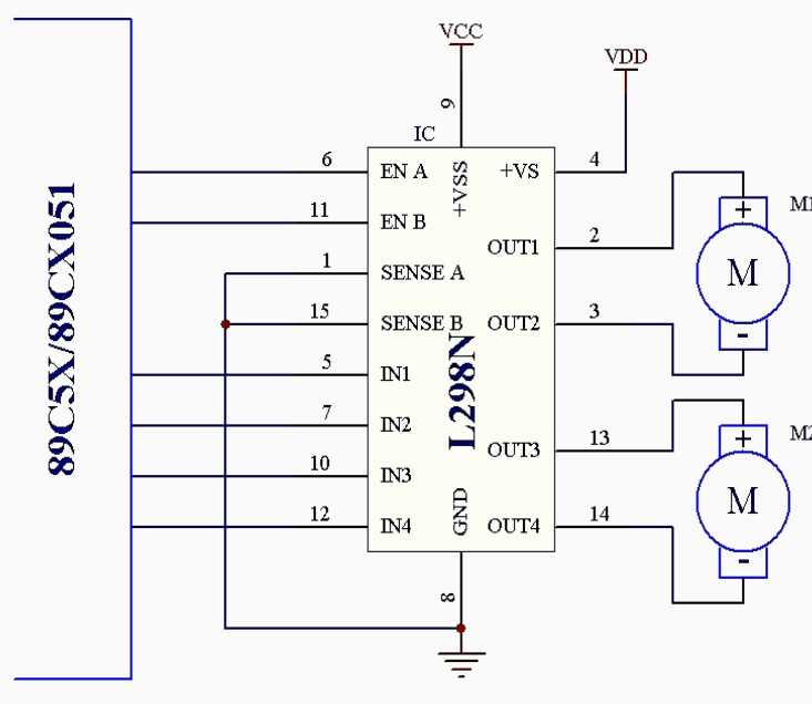 L298N直流电机驱动芯片,L298N直流电机驱动芯片,第5张