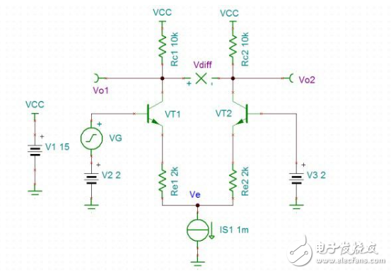 电路基础知识之差分放大电路,电路基础知识之差分放大电路,第3张