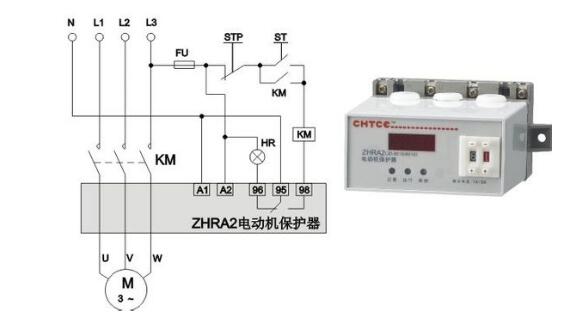 电机综合保护器接线实物图,第5张