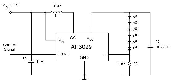 基于AP3029变换器的WLED背光驱动电源设计,基于AP3029变换器的WLED背光驱动电源设计,第2张