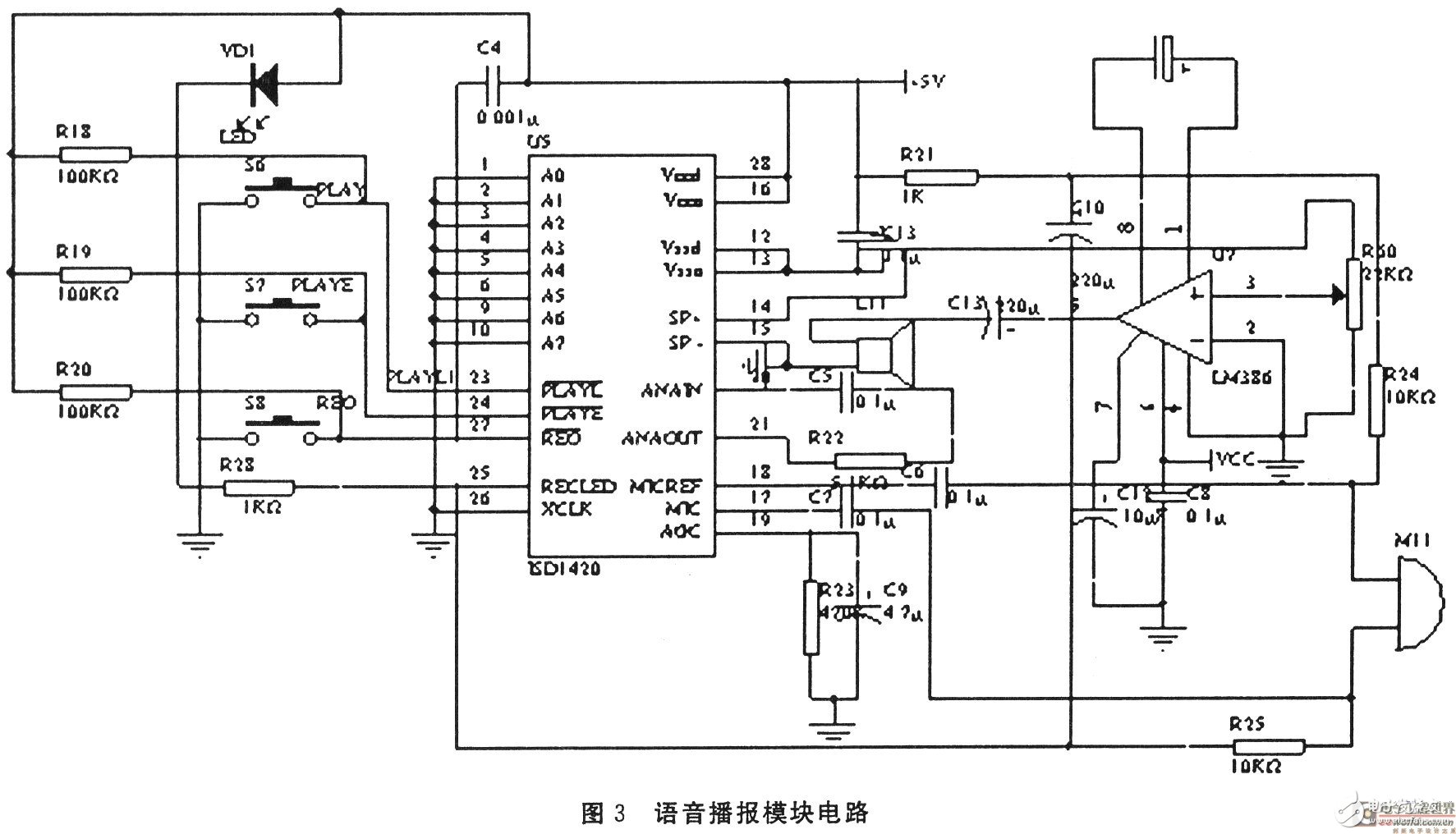 基于AT89S52单片机的温度和湿度检测系统设计,基于AT89S52单片机的温度和湿度检测系统设计,第4张