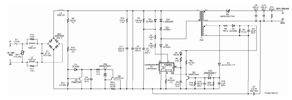 基于LinkSwitch-PH可控硅调光驱动器的高效LED照明设计,基于LinkSwitch-PH可控硅调光驱动器的高效LED照明设计,第2张