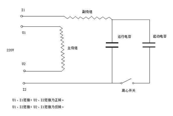 单相电机电容接线图和方法,单相电机电容接线图和方法,第3张