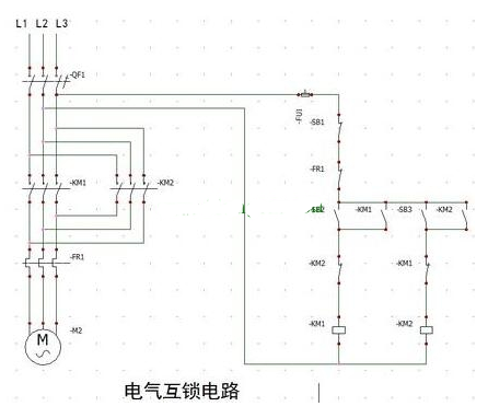 接触器互锁的正反转控制电路,接触器互锁的正反转控制电路,第4张