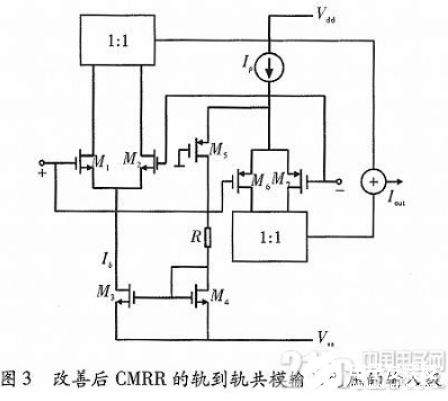 一种两级恒跨导的轨到轨CMOS运算放大器设计探讨概述,一种两级恒跨导的轨到轨CMOS运算放大器设计探讨概述 ,第5张