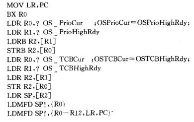 μCOS-II *** 作系统移植在LPC2378上的系统测试及问题解决方法,μC/OS-II *** 作系统移植在LPC2378上的系统测试及问题解决方法,第9张