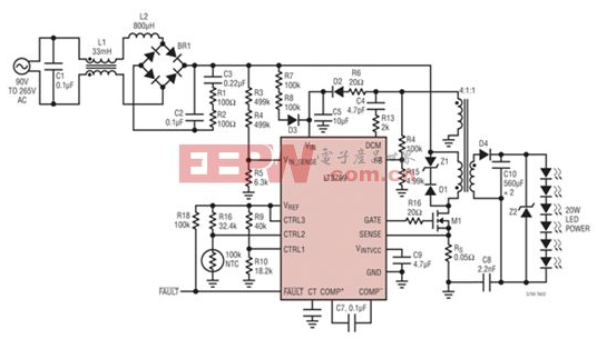 离线式LED驱动器电路设计,离线式LED驱动器电路设计,第2张