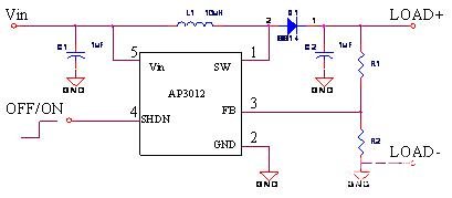 AP3012的性能参数和基本应用电路分析,AP3012的性能参数和基本应用电路分析,第2张