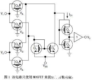 采用MOSFET器件实现模拟平方根计算装置的设计,采用MOSFET器件实现模拟平方根计算装置的设计,第2张