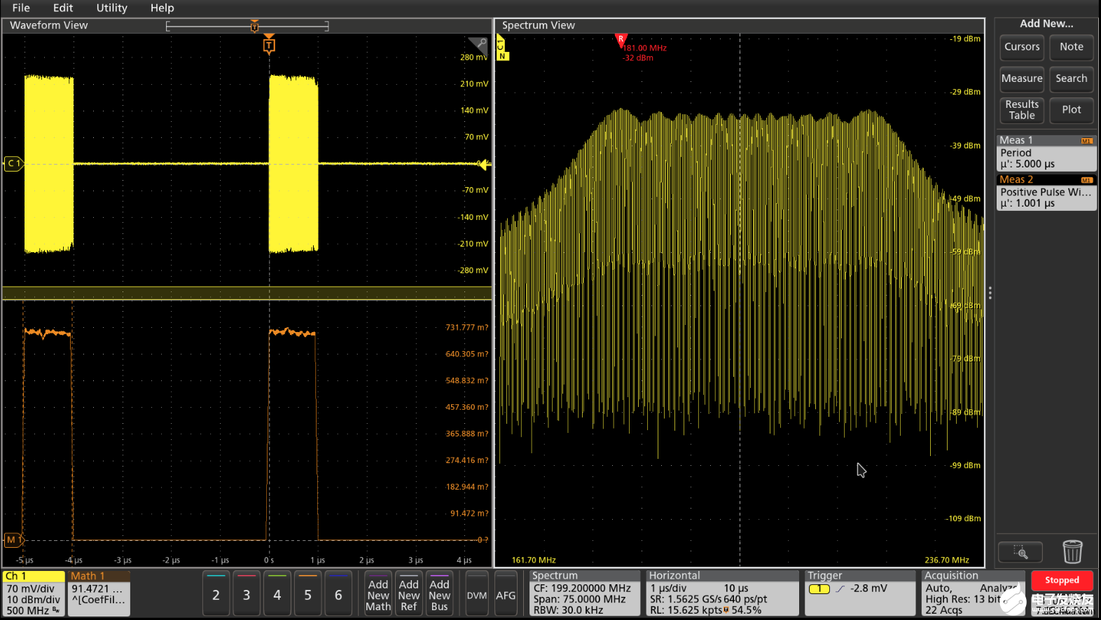 泰克示波器新频谱分析功能Spectrum View的特点和应用场景,第2张