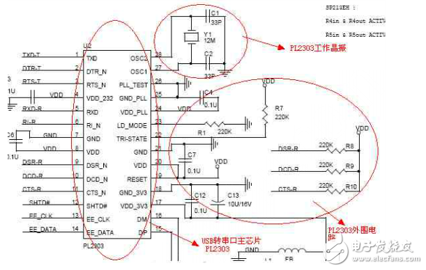 usb转ttl电路图大全（RS232串口CH340TPL2303）,usb转ttl电路图大全（RS232/串口/CH340T/PL2303）,第9张