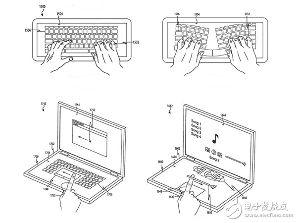 苹果新专利揭示 或为MacBook推触屏键盘,苹果新专利揭示 或为MacBook推触屏键盘,第3张