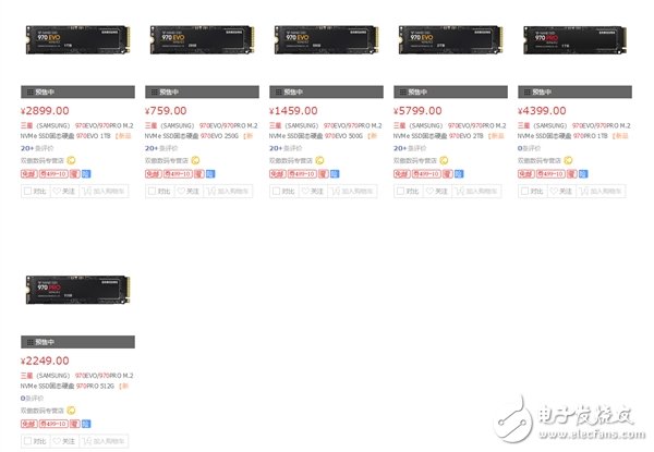 大福利！三星970 PRO、970 EVO突然大降价 幅度高达20-25％,大福利！三星970 PRO、970 EVO突然大降价 幅度高达20-25％,第4张