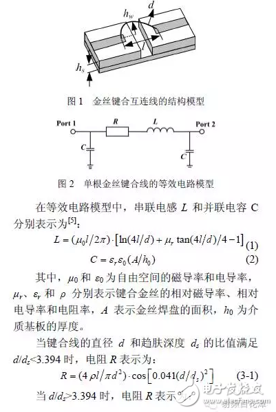 干货！金丝键合射频互连线特性分析,干货！金丝键合射频互连线特性分析,第2张