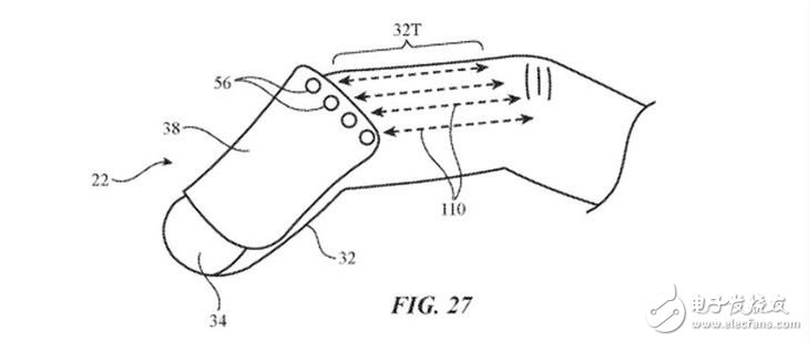 苹果一种指戴式设备专利曝光 可用于控制虚拟现实或增强现实系统,第3张