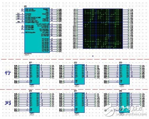 PIC16F877A单片机对24X24点点阵屏的驱动设计,PIC16F877A单片机对24X24点点阵屏的驱动设计,第4张