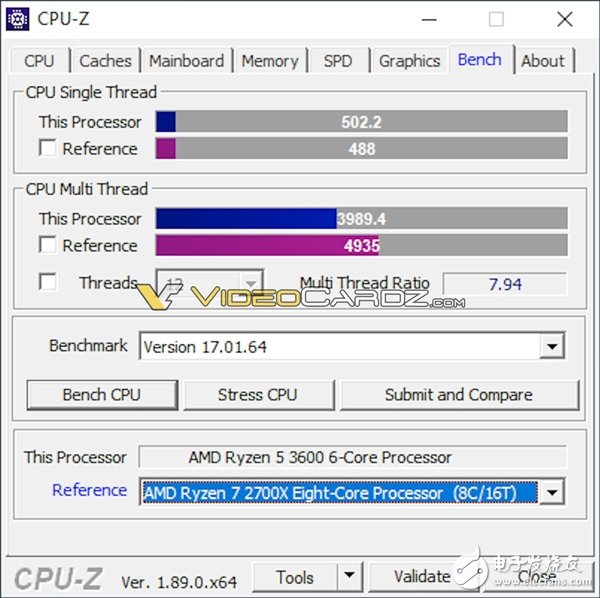 锐龙5 3600X测试曝光 几乎看齐i7-9700K,第2张