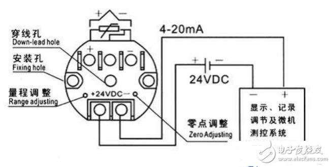 温度变送器pt100接线,温度变送器pt100接线,第3张