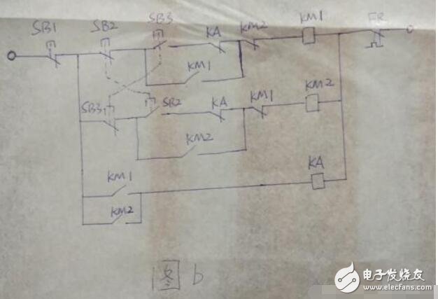 鼠笼式电机的正反转控制电路图,鼠笼式电机的正反转控制电路图,第5张