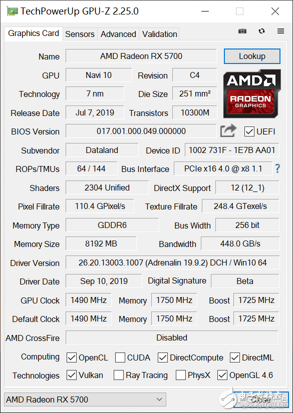 迪兰RX5700XT5700战将评测 依然走的是性价比路线,第4张