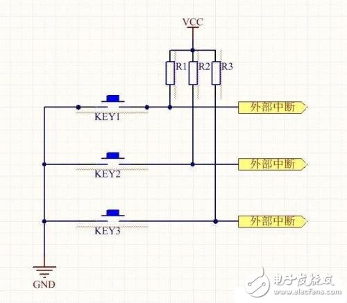 单片机系统按键硬件检测的几种方法介绍,单片机系统按键硬件检测的几种方法介绍,第4张