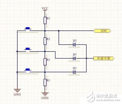 单片机系统按键硬件检测的几种方法介绍,单片机系统按键硬件检测的几种方法介绍,第7张