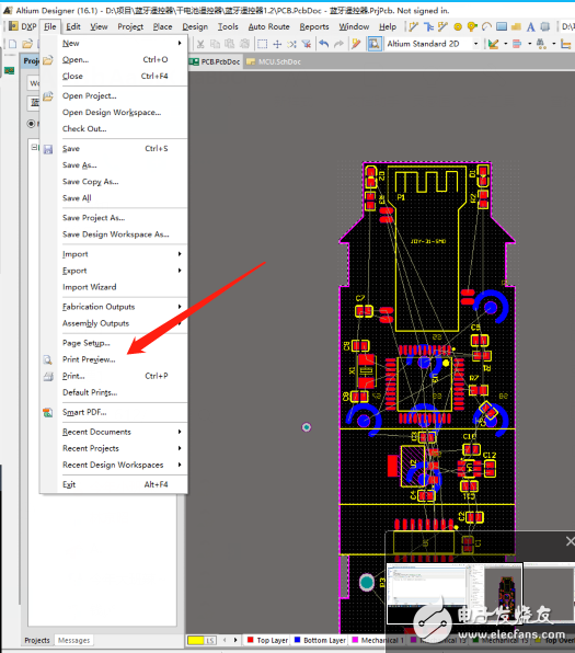 Altium Dsigner设置PCB文件等比例打印流程,Altium Dsigner设置PCB文件等比例打印流程,第2张