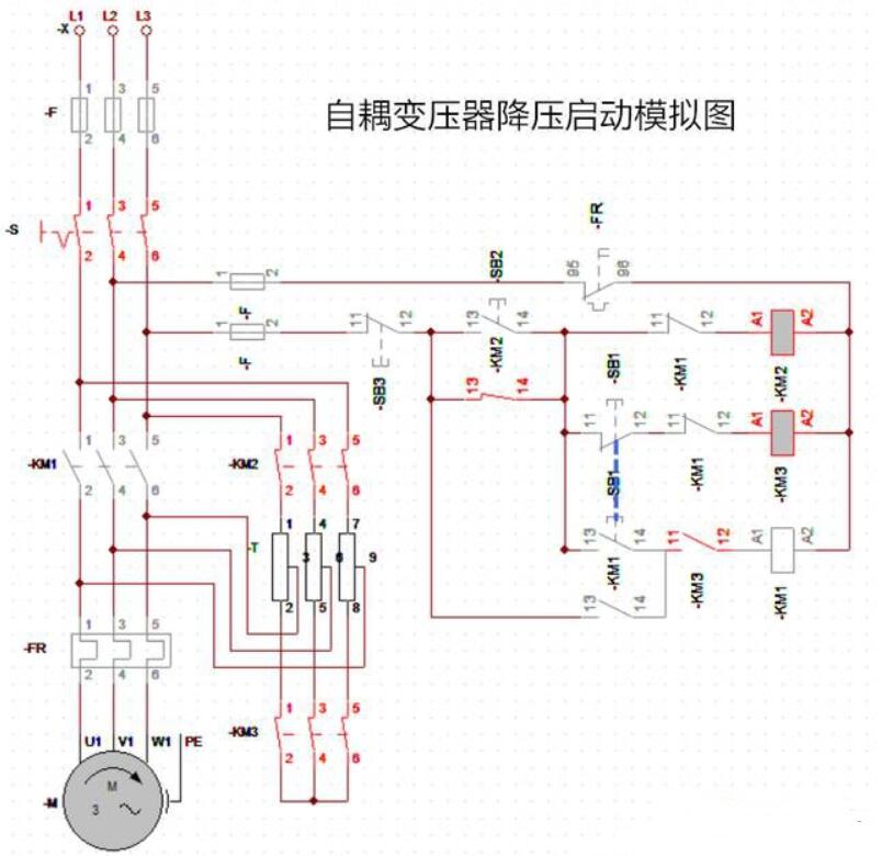 电动机自耦降压启动原理及注意事项,电动机自耦降压启动原理及注意事项,第3张