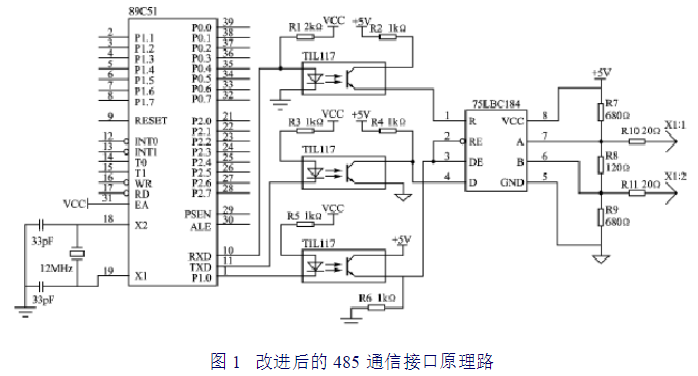 基于89C51单片机的485总线接口的软硬件设计提高可靠性和稳定性,基于89C51单片机的485总线接口的软硬件设计提高可靠性和稳定性,第2张