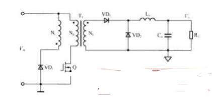 单端正反激DC／DC变换器电路图,第2张